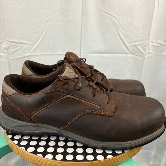 Red Wing Safety Shoes MEN'S SIZE 11.5 E2 Style 6708 Brown Comfort Pro Oxford - Picture 1 of 8